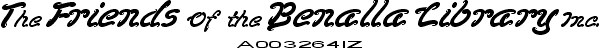 Friends of Benalla Library Header