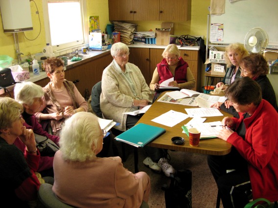 Meeting In Kitchen